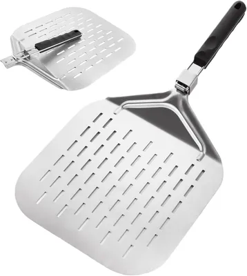 Produktbild von Pizzaschieber 32,8 x 6 x 42,5 cm, edelstahl, klappbar, für Pizza