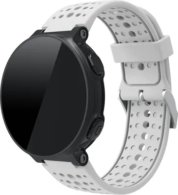 Produktbild von Strap-it Garmin Forerunner 235 Silikonarmband (Weiß)