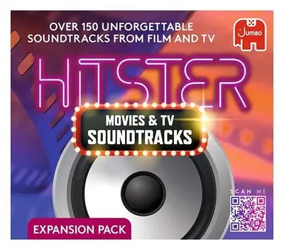 Produktbild von Jumbo Hitster - Soundtracks expansion (Nordics), Brettspiel-Erweiterung, Party, 16 Jahr(e), 30 min, 30 min