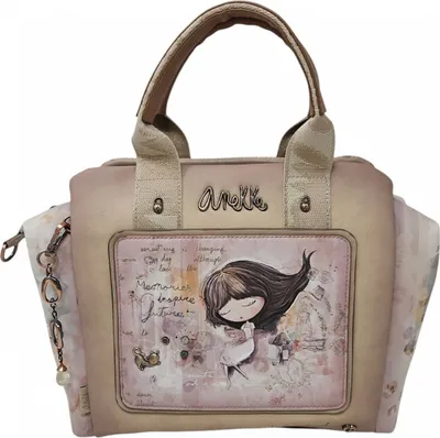 Produktbild von Anekke Handtasche Umhängetasche Memories Bowling Bag Multicolor beige