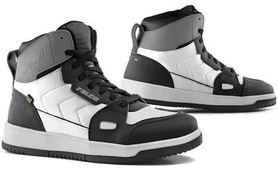 Immagine prodotto di Scarpe da moto Falco Harlem da donna, nero/bianco/grigio, 40