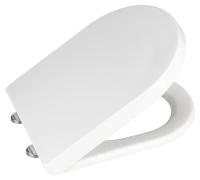 Produktbild von WENKO Premium WC-Sitz Calla, mit Absenkautomatik, Thermoplast, Weiß