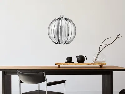 Immagine prodotto di Lampada a sospensione ZUCCA cromo Ø 40cm