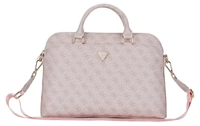 Produktbild von Guess 4G Reißverschlusstasche Dreieck Logo 15 Tasche Rosa