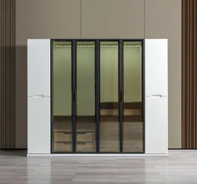 Immagine prodotto di Armadio camera da letto 255 cm armadio moderno grande