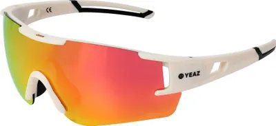 Zdjęcie produktu dla Sportowe okulary przeciwsłoneczne YEAZ kremowo-biało-różowe SUNBLOW