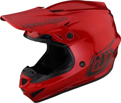 Produktbild von Troy Lee Designs Motocross Helm GP , Mono - Rot, S
