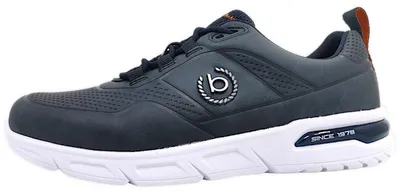 Image de Bugatti : Chaussures pour hommes, type mocassins à lacets, couleur bleue, pour un usage décontracté