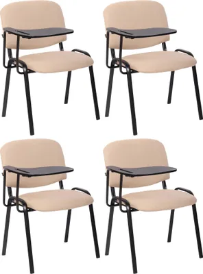 Produktbild von 4er Set Stühle Ken mit Klapptisch Stoff
