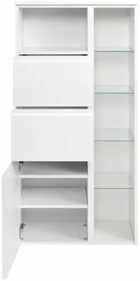 Produktbild von Cardiff Midischrank, weiss