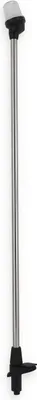 Produktbild von Positionslicht mit Mast, steckbar 10 Watt, 1050 mm, Edelstahl Rundumlicht