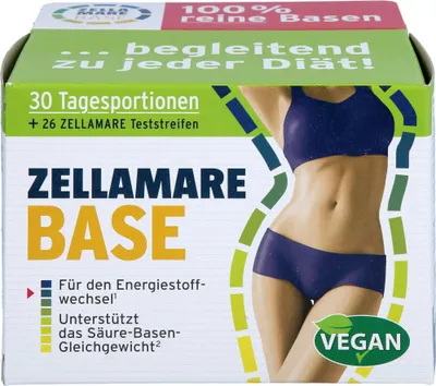 Productafbeelding van Zellamare basispoeder ondersteunt het zuur-base evenwicht, 30 zakjes