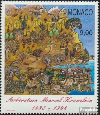 Produktbild von Briefmarken Monaco 1997 Mi 2385 (kompl.Ausg.) postfrisch Arbortum