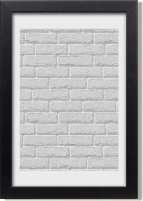 Produktbild von Bild 20x30 MDF-Rahmen, Wandkunst Backsteinmauer