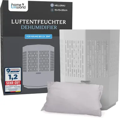Produktbild von HomeLuxWorld Kompakter Designer-Luftentfeuchter in Grau