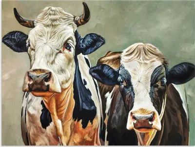 Produktbild von ARTland Wandbild Alu für Innen & Outdoor Moo-Ment Größe: 80x60 cm