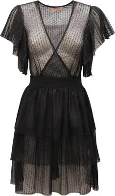 Produktbild von 0632AT abito tulle donna TWINSET woman paillettes dress
