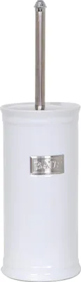 Produktbild von MSV Bad Serie "Adelaide" WC Bürste Toilettenbürste Klobürste WC Garnitur aus Keramik Weiß