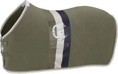 Produktbild von Eskadron Fleece Stripe Shetty Abschwitzdecke dusty olive Classic Sports 25 F/S, Größe:XXS