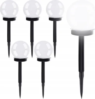 Obrázok produktu pre Gardlov 18310 Záhradná solárna lampa guľa 9 cm, IP44 6 ks