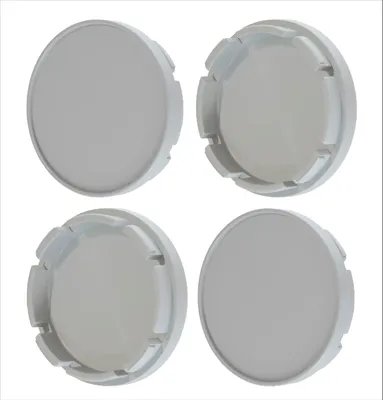 Productafbeelding van Wieldoppen 4 stuks x 55 mm, geschikt voor velgen met binnendiameter 51,5-52 mm