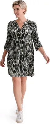 Produktbild von Stooker Women TUNIKA Damen Midi-Kleid Regular Fit 48/50 green leo aop