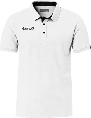 Produktbild von Kempa PRIME POLO SHIRT, weiß/schwarz