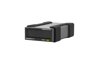 Image de Tandberg RDX Bare Drive USB 3.0+ extern black  Dual Port USB Power Supply