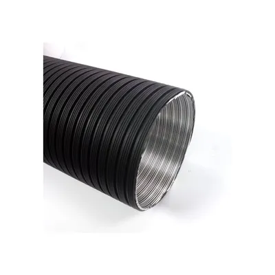 Produktbild von CB-tec Flexrohr Aluflexrohr Ø 125 mm schwarz 1,50 m lang