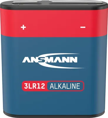 Productafbeelding van Ansmann 3LR12A platte batterij, alkalisch. Artikelnummer: 1500-0053