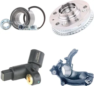 Produktbild von RIDEX 1159S0144 Achsschenkel Radaufhängung Lenkung für VW Golf IV Schrägheck (1J1) Vorne Links