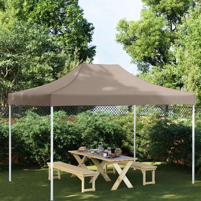 Produktbild von Maison Exclusive - Partyzelt-Dach 4x3 m Taupe 270 g/m²