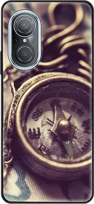 Produktbild von König Design Hülle kompatibel mit Huawei nova 9 SE Kunststoff Soft Handyhülle - Handy Case Kompass