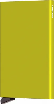 Produktbild von Secrid Kartenetui Cardprotector Grün 10.2