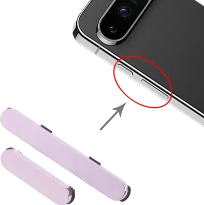 Obrázok produktu pre Pre Google Pixel 9 Pro Tlačidlo napájania a tlačidlá hlasitosti Náhradný diel ružový