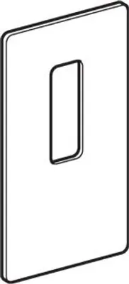Produktbild von Geberit 242703SI1 Serviceöffnung für Wandarmaturen