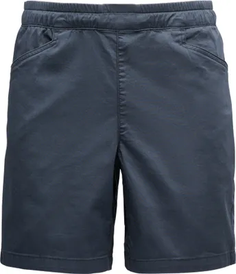 Dunkelblaue Shorts von Black Diamond; Modell "Notion Shorts"; für Herren; mit elastischem Bund und seitlichen Taschen.