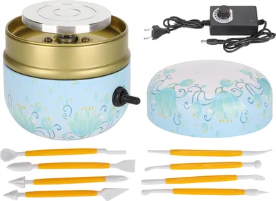 Obrázek produktu pro Elektrické keramické stroje Mini DIY Handmade keramické hlíny Dětské řemeslné vybavení