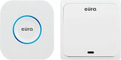 Produktbild von Funk-Klingel EURA WDP-82H2 CHILL-OUT-batterielos, (kinetische) Taste, Möglichkeit der Erweiterung