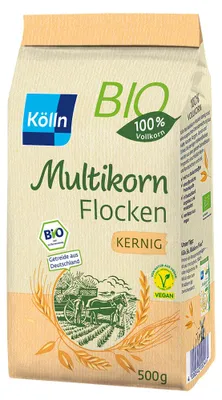 Produktbild von Kölln Multikorn-Flocken kernig, 500g