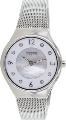 Produktbild von BERING Solar Damenuhr silber 14427-004