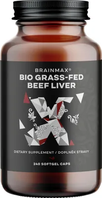 Immagine prodotto di BrainMax, fegato di manzo allevato al pascolo, 240 capsule