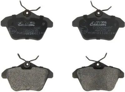Produktbild von ABE Bremsbeläge Satz Hinten für ALFA ROMEO 156 (932) C2D009ABE
