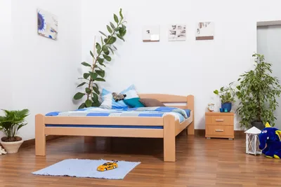 Produktbild von Buche Bettgestell 160 x 200 cm Natur