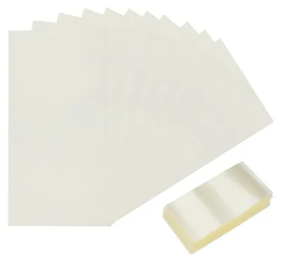 Schrumpfband 55 x 28 mm, PVC, transparent, 1000 Stück
