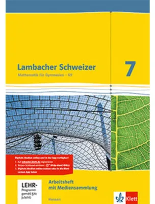 Produktbild von Lambacher Schweizer. 7. Schuljahr G9. Arbeitsheft mit Lösungsheft und Lernsoftware. Neubearbeitung. Hessen