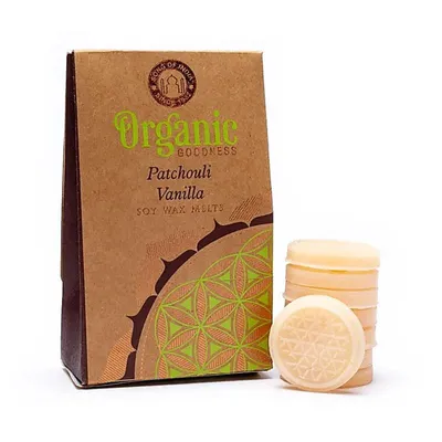 Produktbild von Patchouli-Vanille-Wachsschmelzen – Packung mit 3 Stück – 40 g