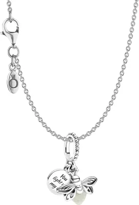 Pandora 39808 Damen-Collier Silber 925 Leuchtendes Glühwürmchen 1
