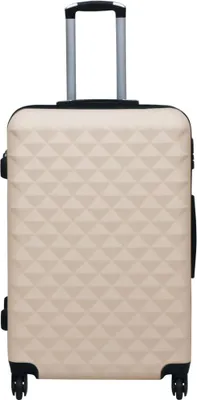 Obrázek produktu pro vidaXL Hard Shell Trolley Set 3 ks. Zlatý ABS
