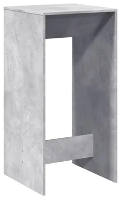Produktbild von vidaXL Bartisch Betongrau 51x50x103,5 cm Holzwerkstoff